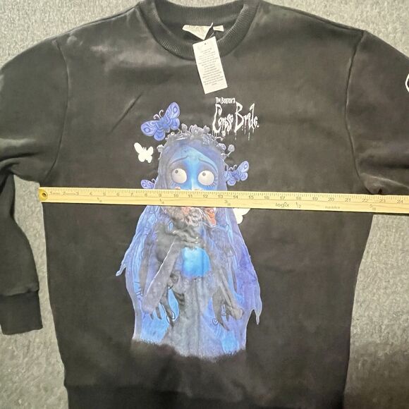 Tim Burton Corpse Bride Pullover Sweatshirt Unisex Size M NWT Living Dead Girl - Picture 6 of 8